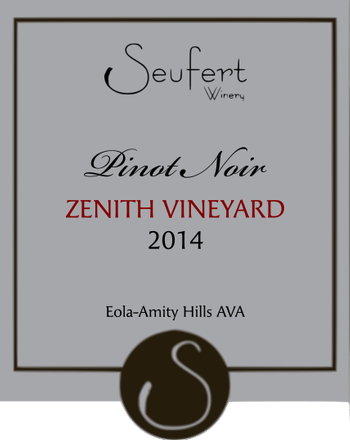 2014 Zenith Vineyard Pinot Noir