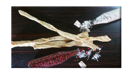 Pink Peppercorn & Sel Gris Grissini